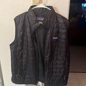 Patagonia nano puffy vest black men’s